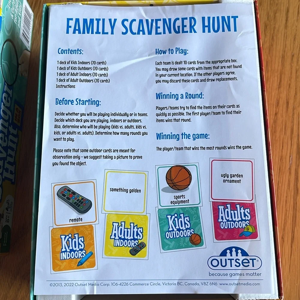 N/A family scavenger